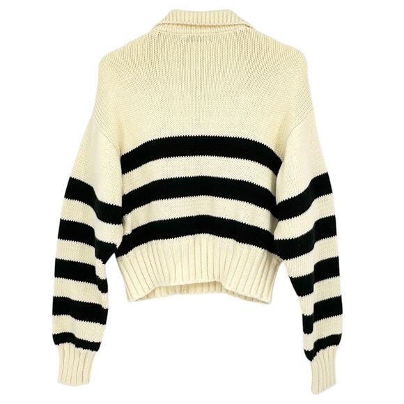 CIAO LUCIA Venezia Striped Polo Sweater M - Picture 3 of 8